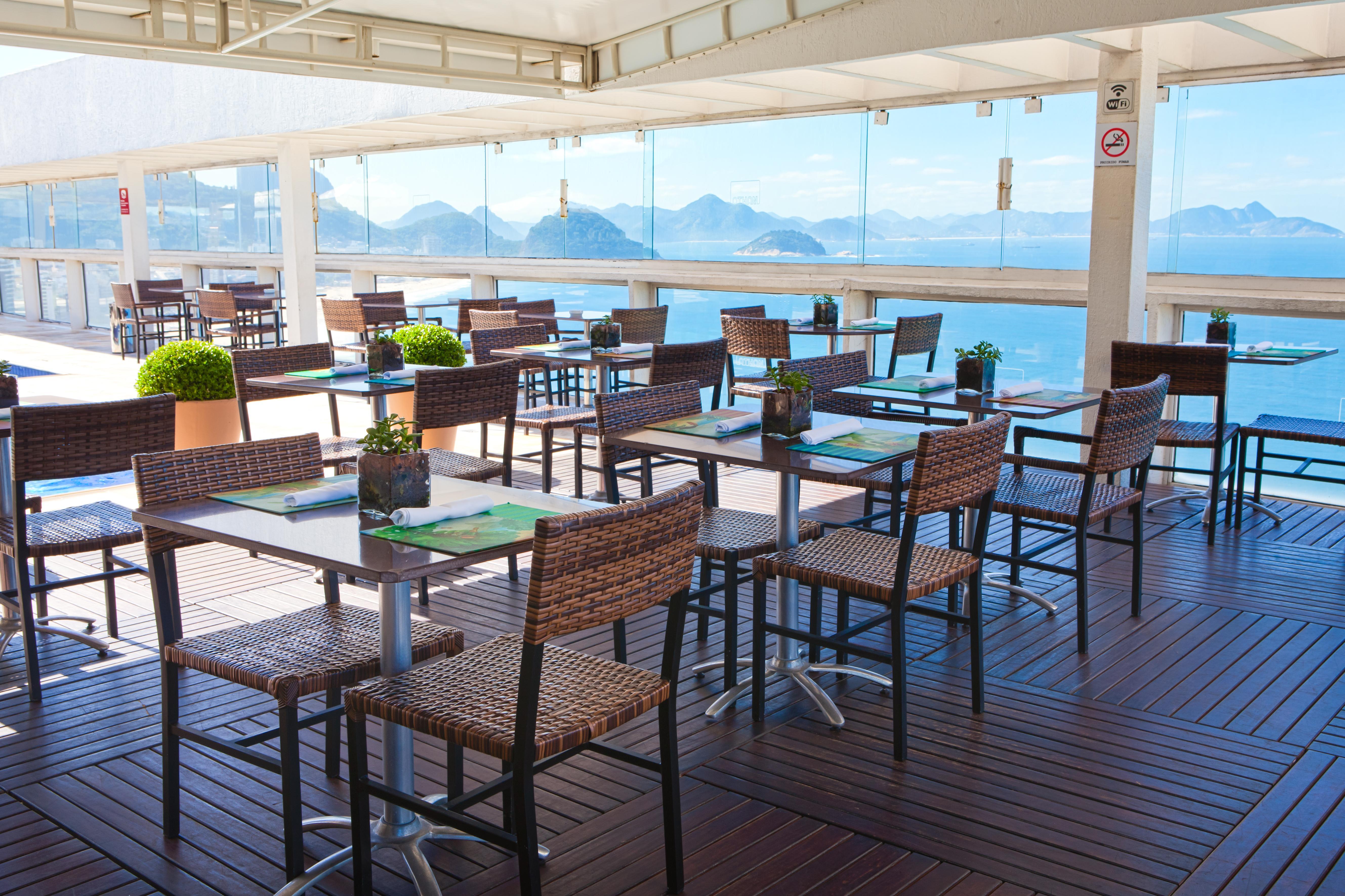 Rio Othon Palace Ρίο ντε Τζανέιρο Εστιατόριο φωτογραφία The deck of the hotel