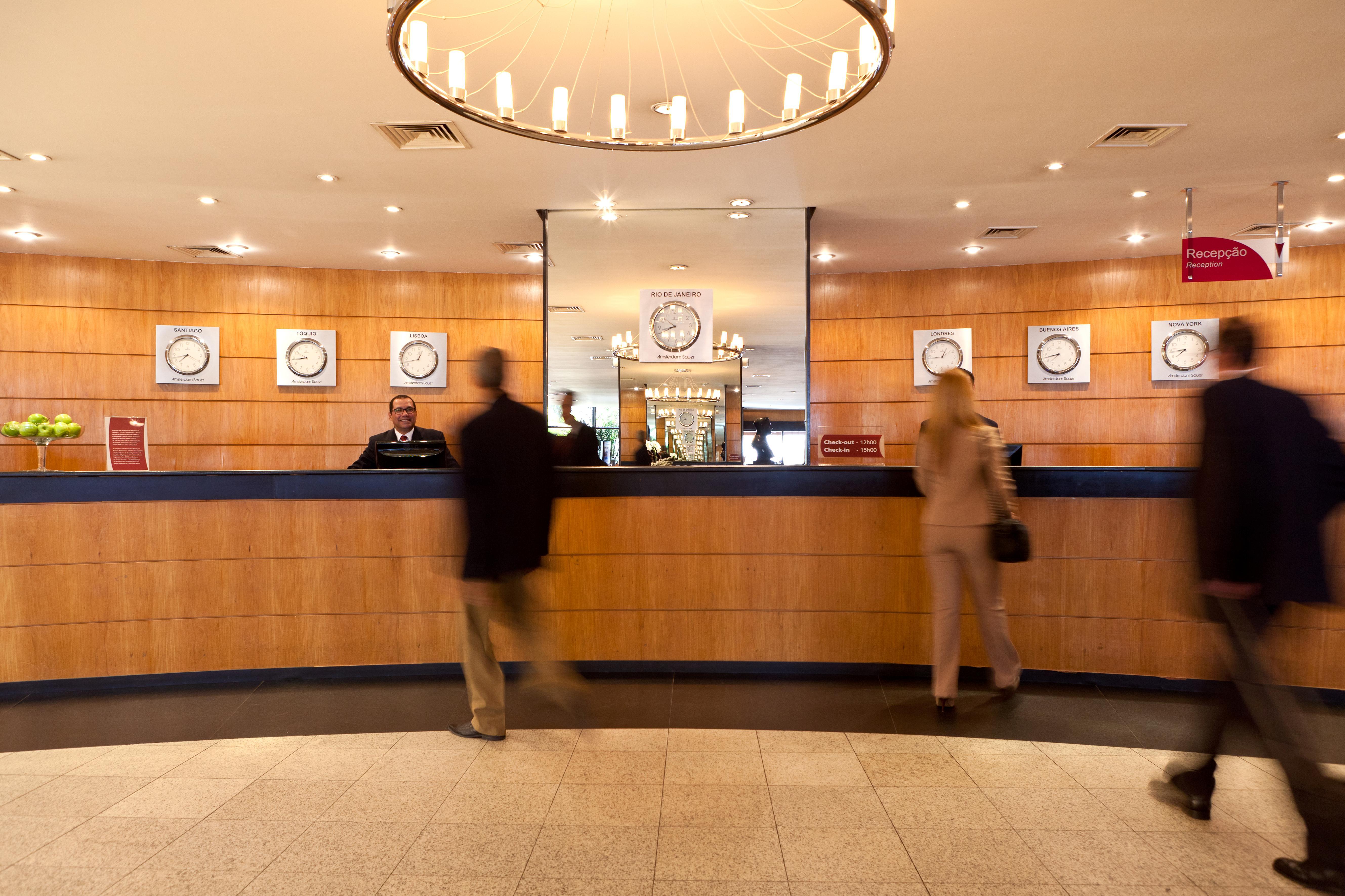 Rio Othon Palace Ρίο ντε Τζανέιρο Εσωτερικό φωτογραφία Reception desk at the hotel