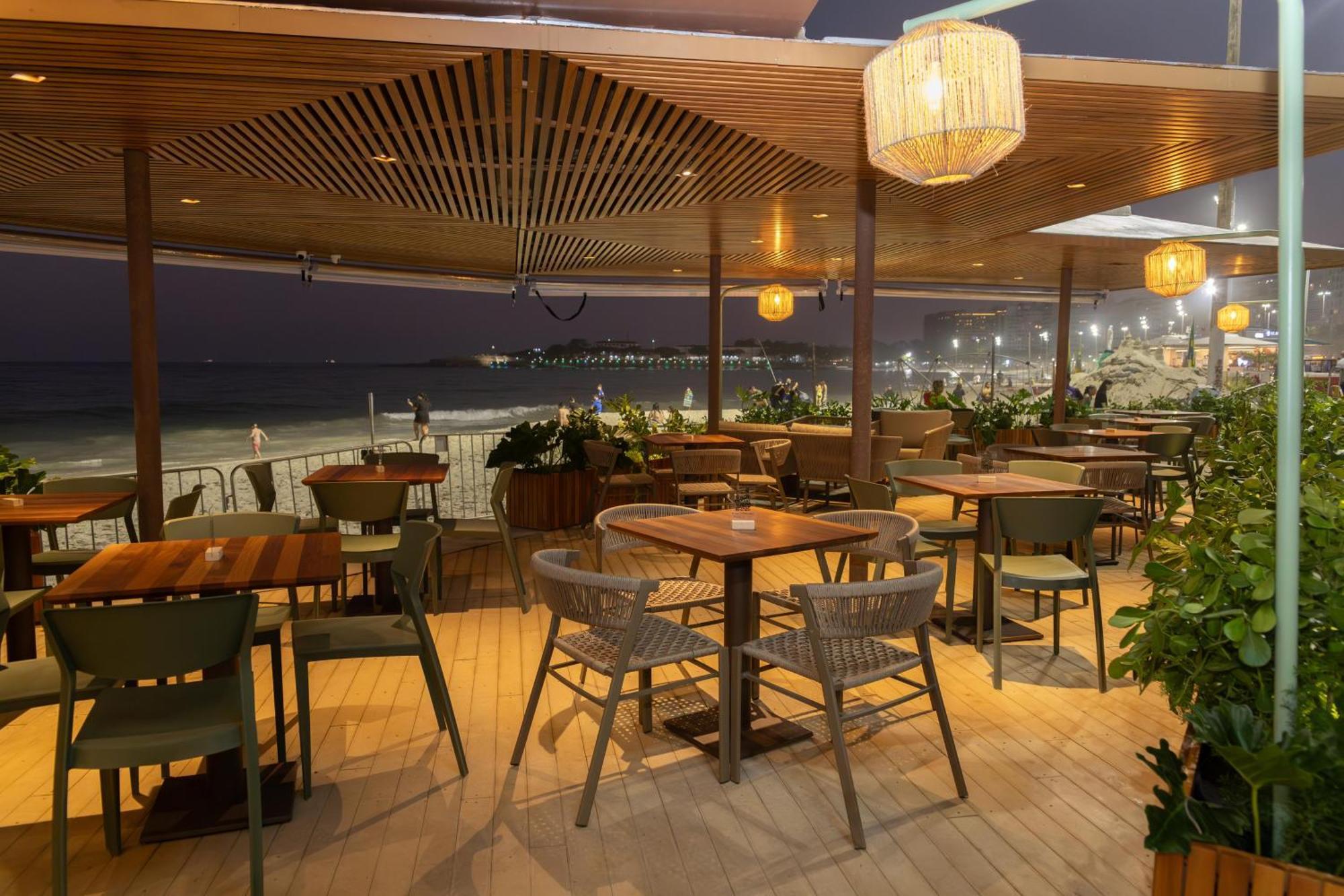 Rio Othon Palace Ρίο ντε Τζανέιρο Εξωτερικό φωτογραφία The deck of the restaurant