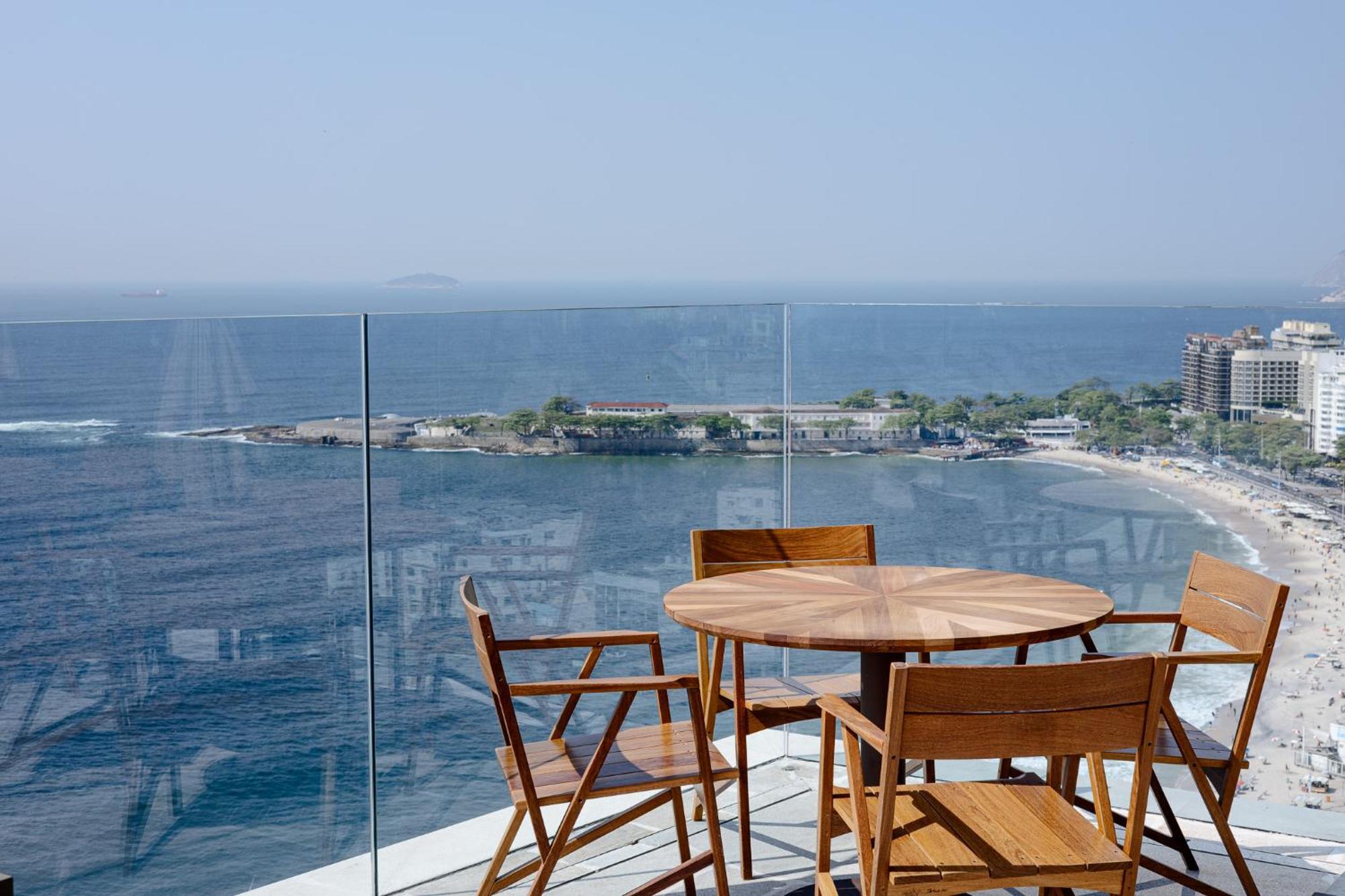 Rio Othon Palace Ρίο ντε Τζανέιρο Εξωτερικό φωτογραφία The view from the rooftop